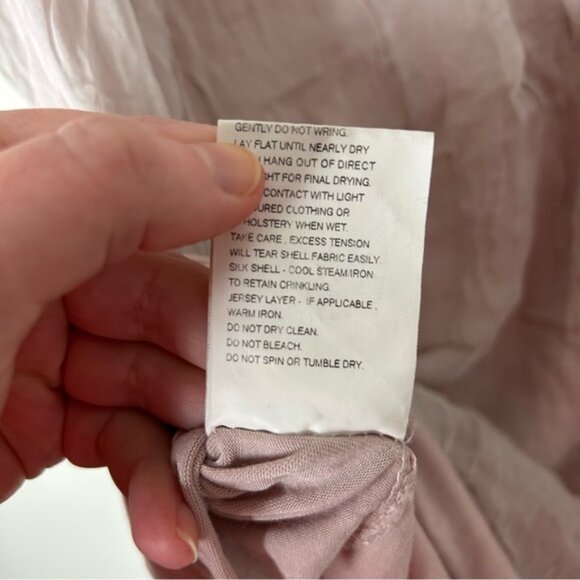 Phase Eight Silk Blouse Top Short sleeve Lace trim Y2k 00s Size XS - Picture 8 of 13